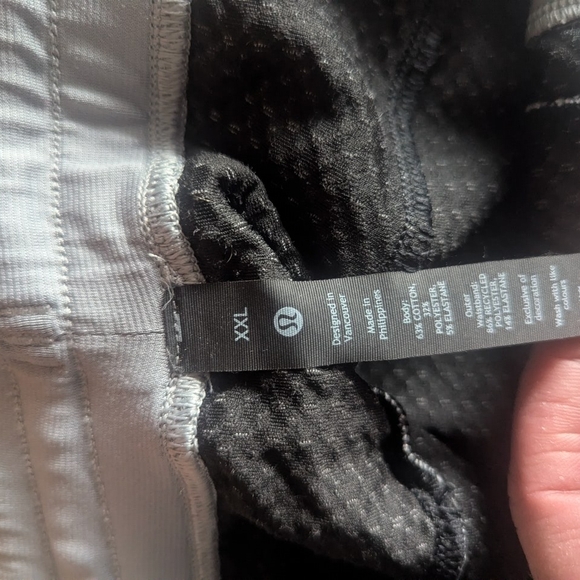 Lululemon Athletica Black and White Hoodie - Picture 3 of 4